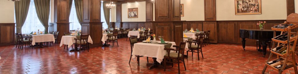 Gaststube des Restaurants Traube in Mediasch