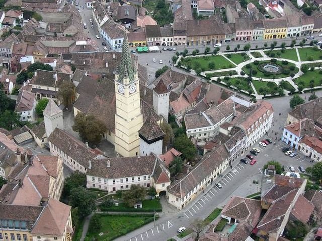 Vedere panoramică Mediaș