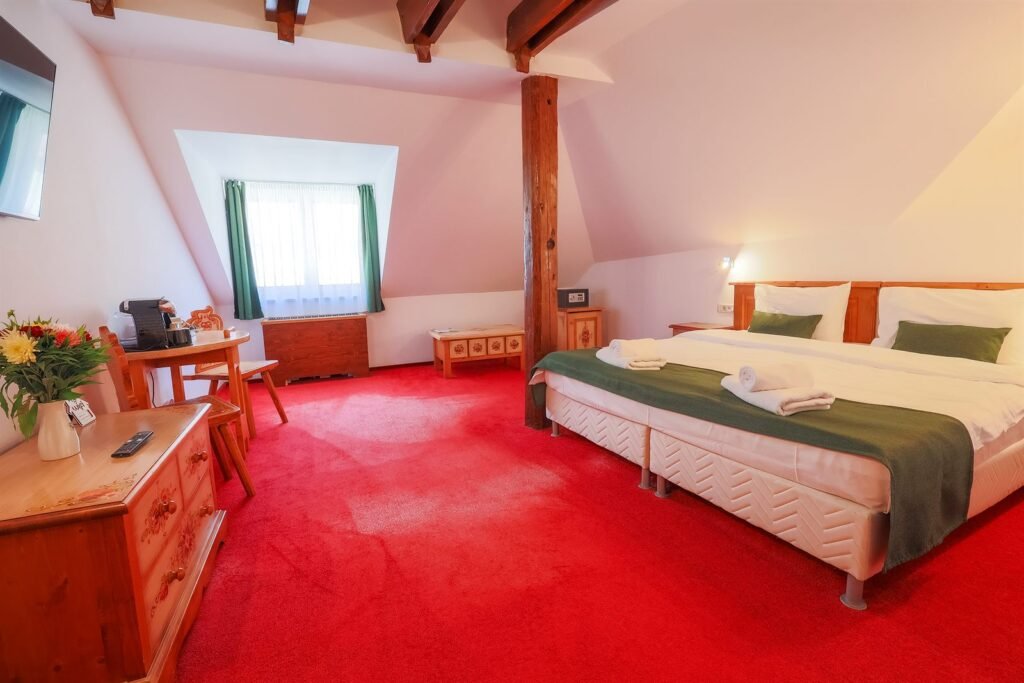 Doppelzimmer Standard mit Blick zur Straße