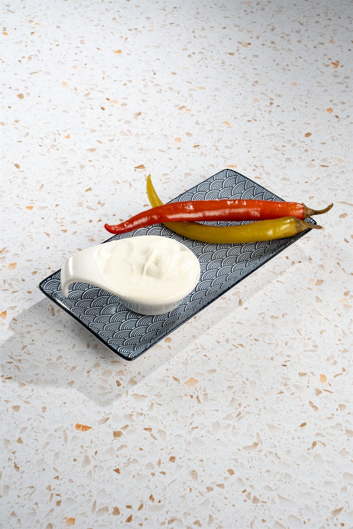 Condiment ardei iuți cu smântână