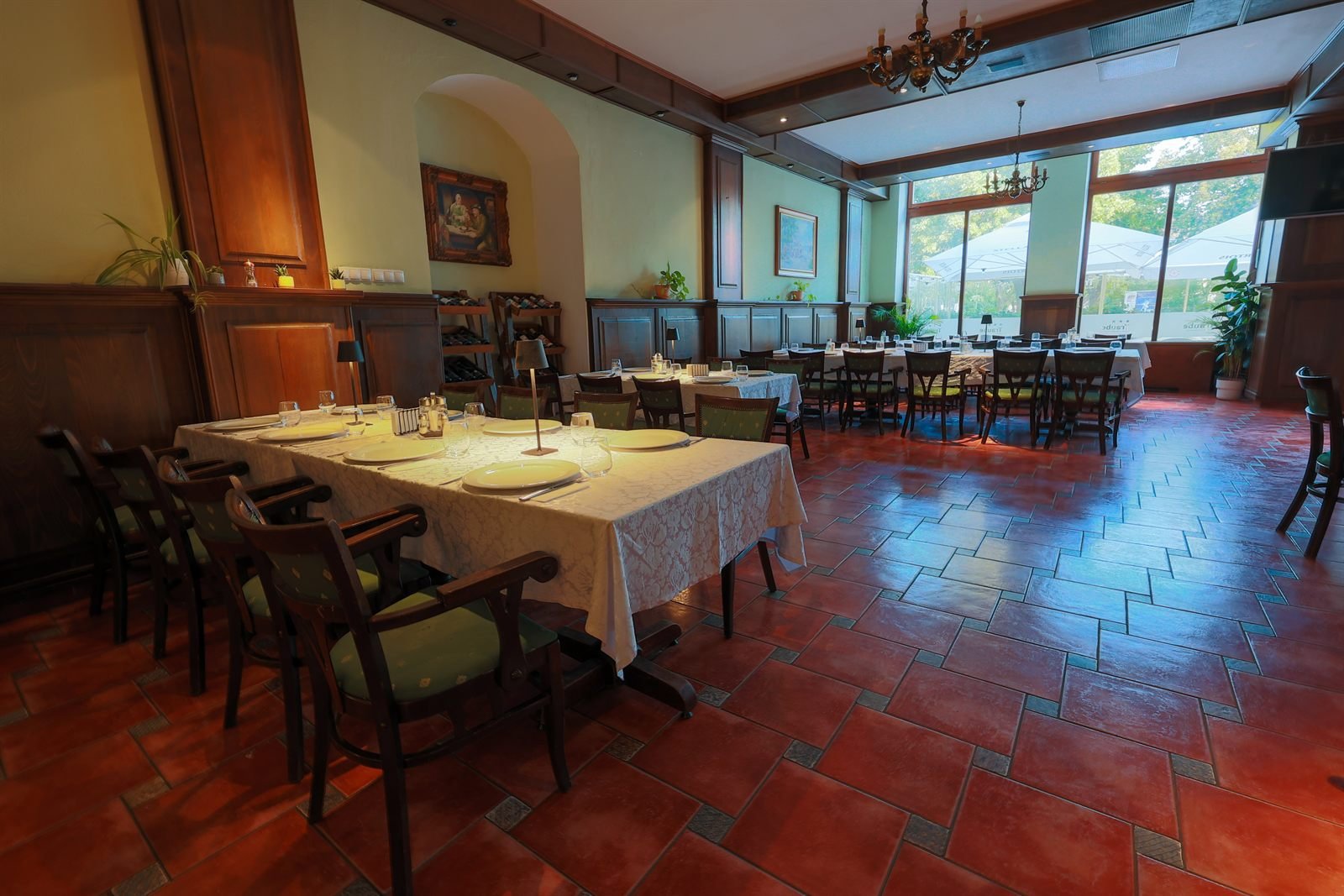 Restaurant Traube, salon principal